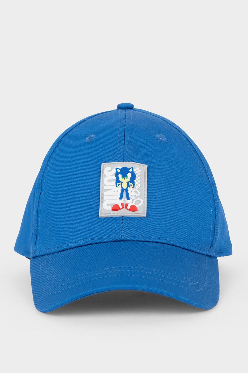 DeFacto Blue Boy Boy Sonic The Hedgedog: Modern Cotton Cap Casual - Image 5